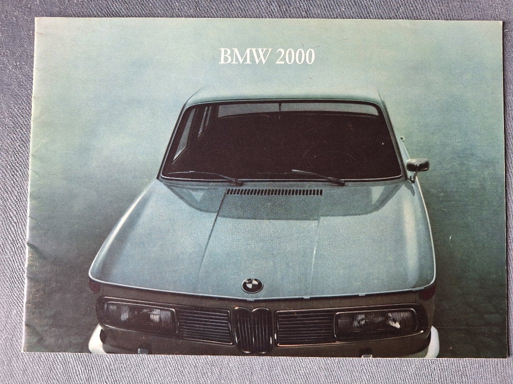 Brochure BMW 2000 - NL, Verzenden, Gelezen, BMW