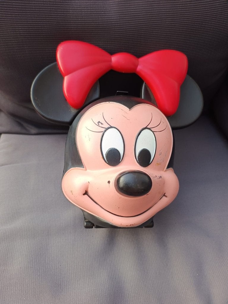 ❣️Vintage Minnie mouse lunchbox jaren 80❣️, Ophalen of Verzenden, Mickey Mouse, Gebruikt, Overige typen