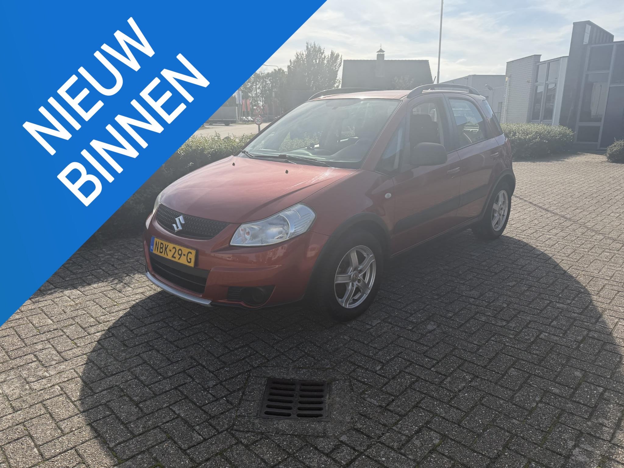 Suzuki SX4 1.6 Exclusive, Auto's, Voorwielaandrijving, Euro 5, Stof, Gebruikt