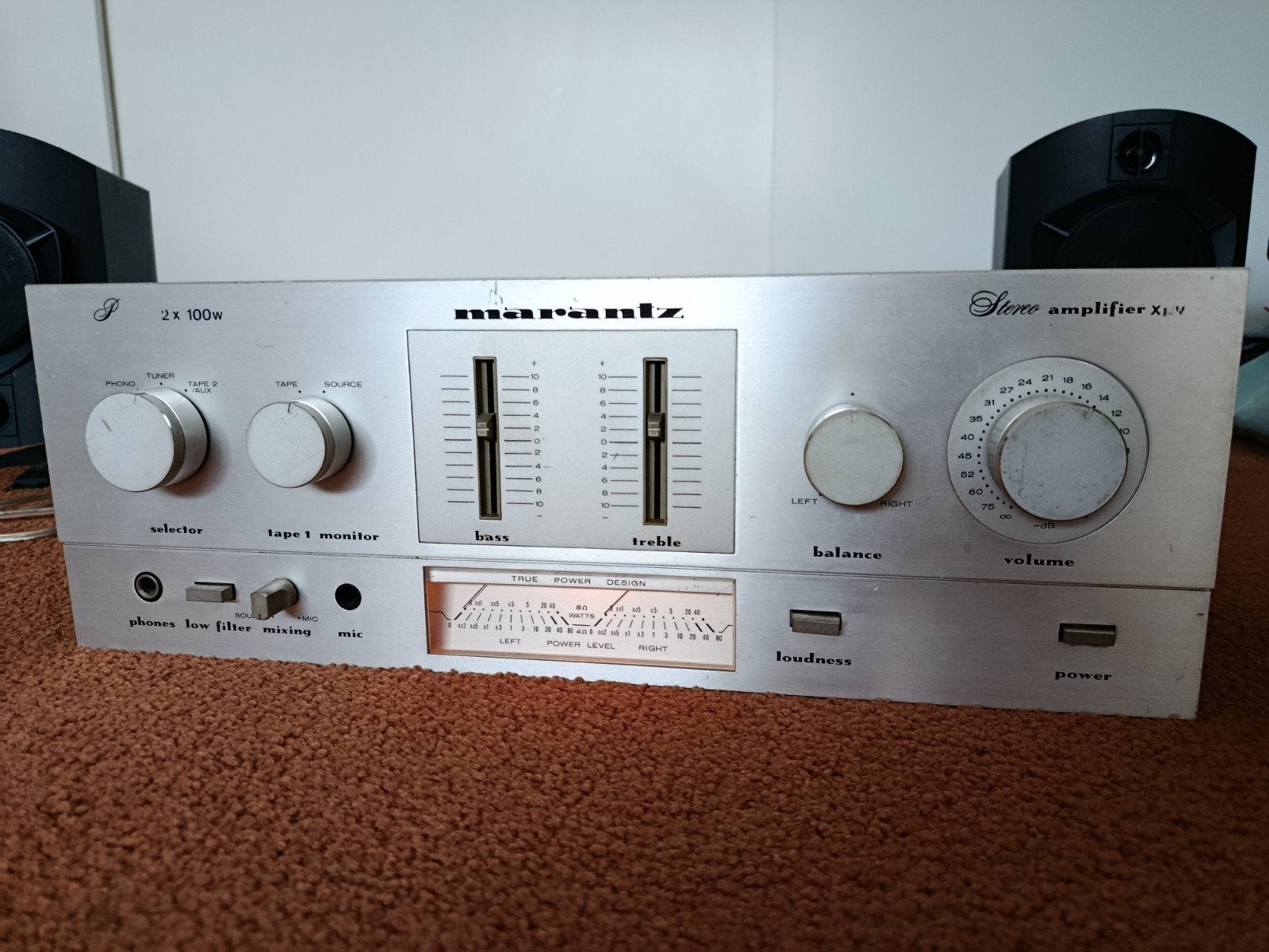 Marantz PM200 versterker vintage, Audio, Tv en Foto, Ophalen of Verzenden, Overige merken