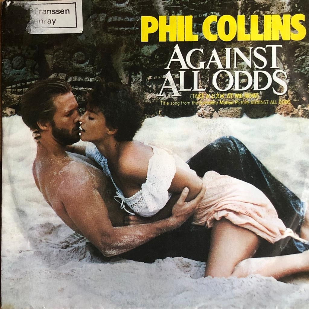 1984	Phil Collins		Against All Odds, Fotohoes, 7 inch, Ophalen of Verzenden, Zo goed als nieuw