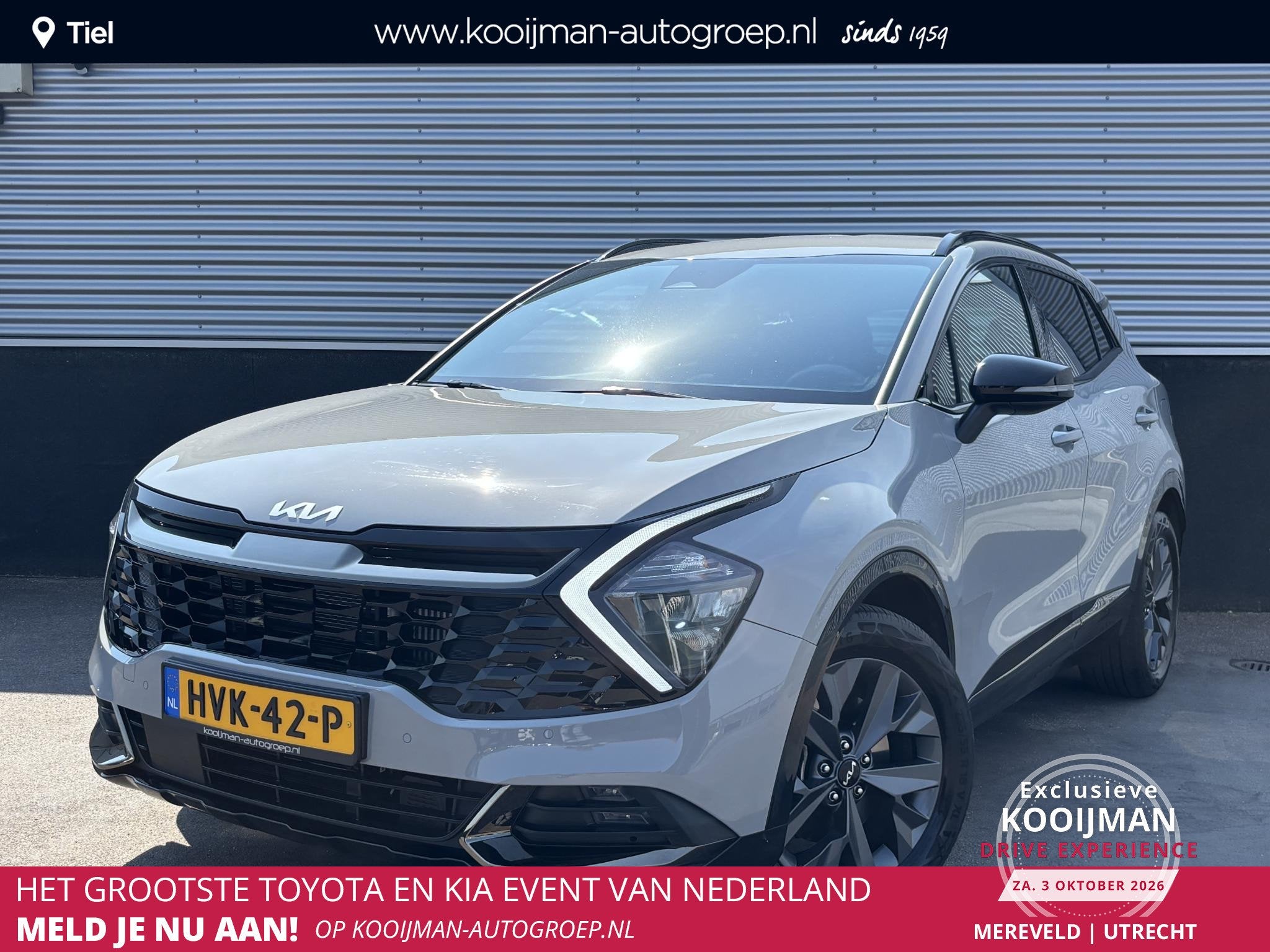 Kia Sportage 1.6 T-GDi Hybrid Dark Edition NL-auto, Nieuw ge