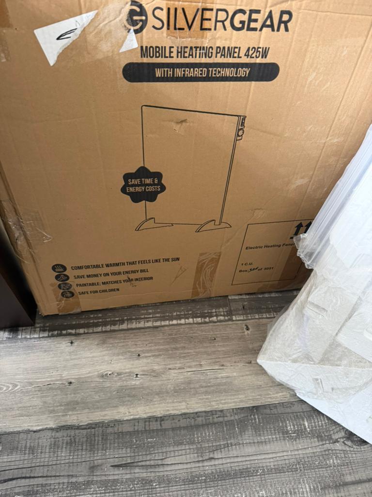 Mobile heating panel, 30 tot 80 cm, Overige typen, Nieuw, Ophalen of Verzenden