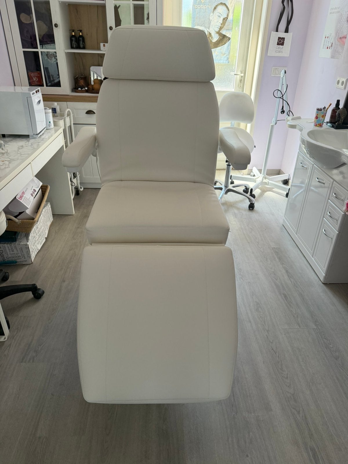Elektrische behandel stoel, Ophalen, Zo goed als nieuw, Massagestoel of Kussen