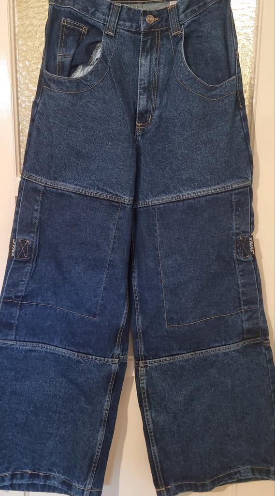Vintage Jynx 90 s skatebroek hiphopbroek maat 28, Blauw, Nieuw, Ophalen of Verzenden, W28 - W29 (confectie 36)