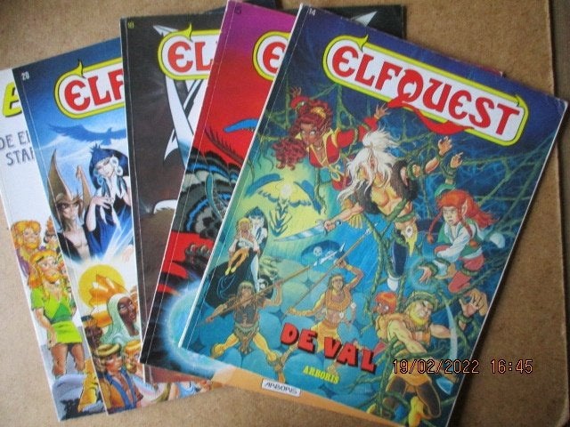 adv5693 elfquest, Eén stripboek, Ophalen, Gelezen