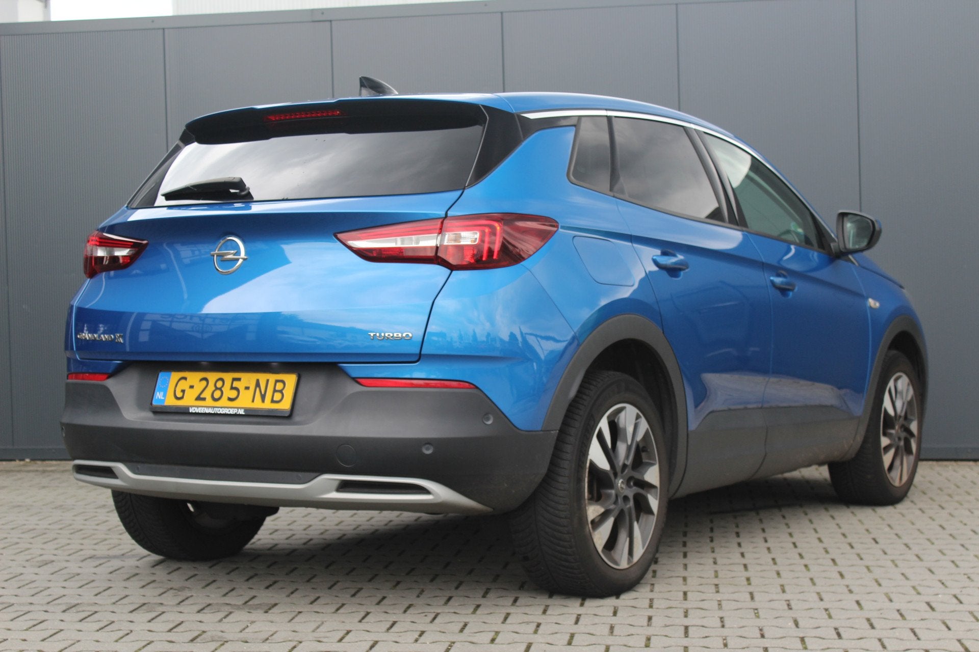 Opel Grandland X 1.2 Turbo Business Executive | Incl. 12 maa, Auto's, 12 maanden, Stof, 1199 cc, Blauw