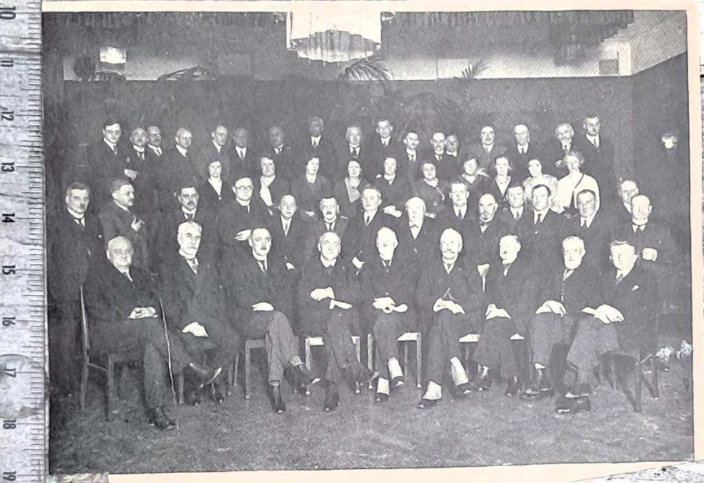 Amsterdam 1933,25 jaar Geref.Schoolverband in Odd-Fellowhuis, Verzenden, Voor 1940, Gebruikt, Overige onderwerpen