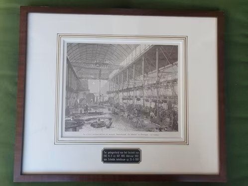 Machine fabriek Schelde Vlissingen van binnen. Ketelbouw, Ophalen