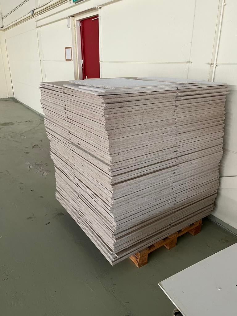 120 platen systeemplafond 60x120, Doe-het-zelf en Verbouw, Platen en Panelen, Ophalen of Verzenden