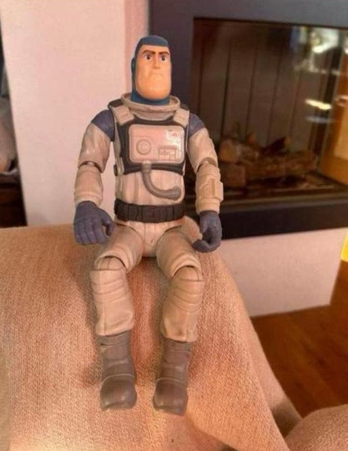 Buzz Lightyear Toy Story xl-01 pop, Verzamelen, Disney, Ophalen of Verzenden, Overige figuren, Gebruikt, Beeldje of Figuurtje