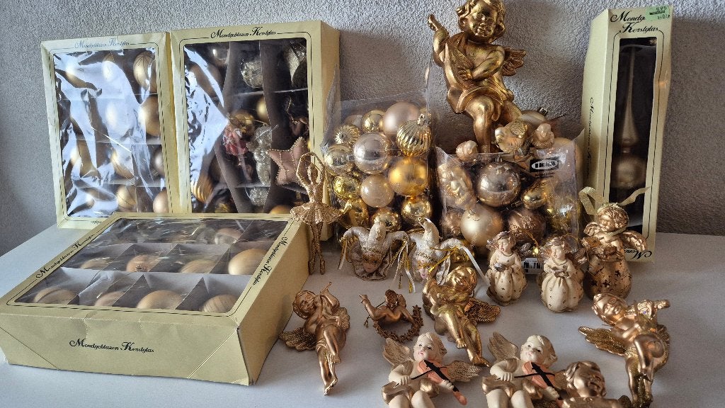 Div kerstspullen, Ophalen, Gebruikt