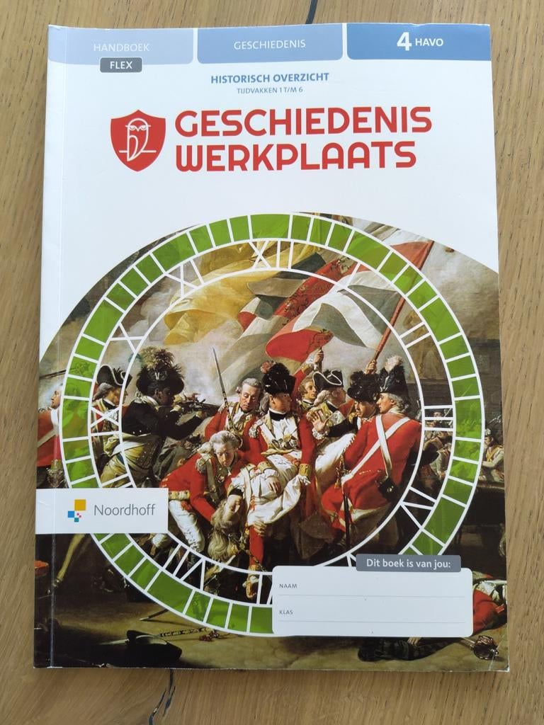 Geschiedenis Werkplaats 4 HAVO - Historisch Overzicht, Boeken, Schoolboeken, Ophalen of Verzenden, Nieuw, HAVO, Geschiedenis
