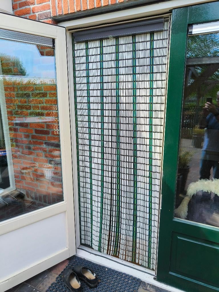 vliegengordijn, Ophalen, Gebruikt, 80 tot 100 cm, 215 cm of meer