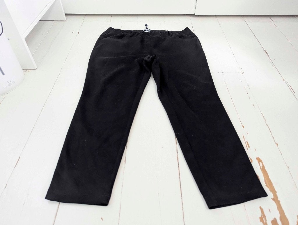 Zwarte broek van Adelina by Scheiter, Zwart, Maat 46/48 (XL) of groter, Ophalen of Verzenden, Zo goed als nieuw