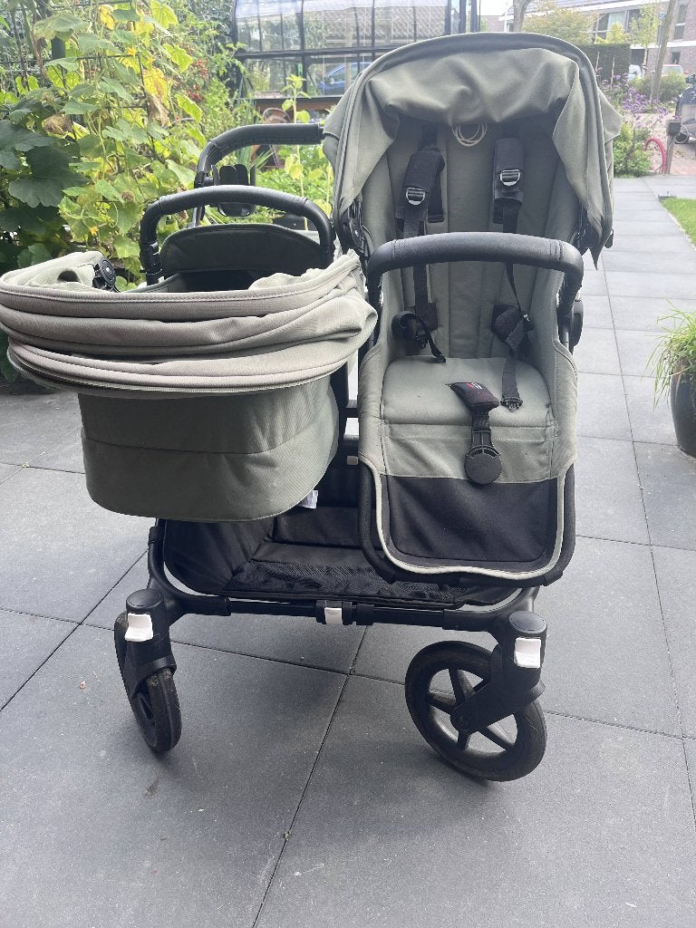 Bugaboo Donkey duowagen, Gebruikt, Ophalen, Kinderwagen, Duowagen