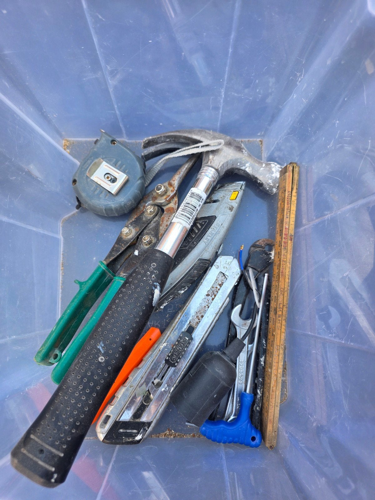 Diverse gereedschap, Ophalen, Gebruikt, Hamer, Stanley