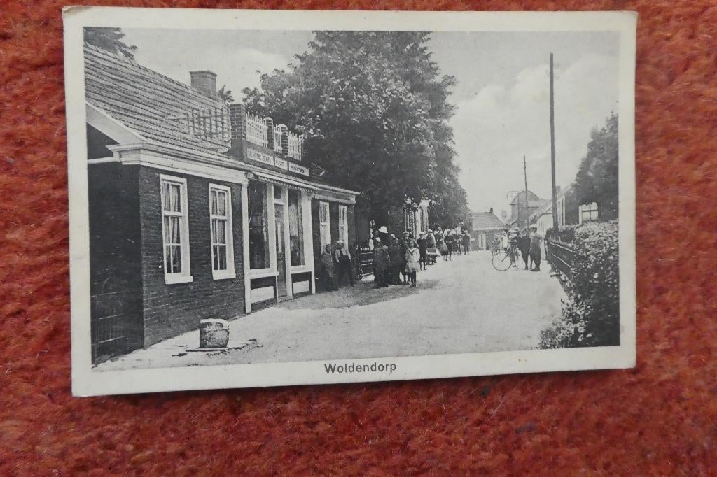 Woldendorp Oud Dorpsgezicht, Verzenden, 1920 tot 1940, Gelopen, Groningen
