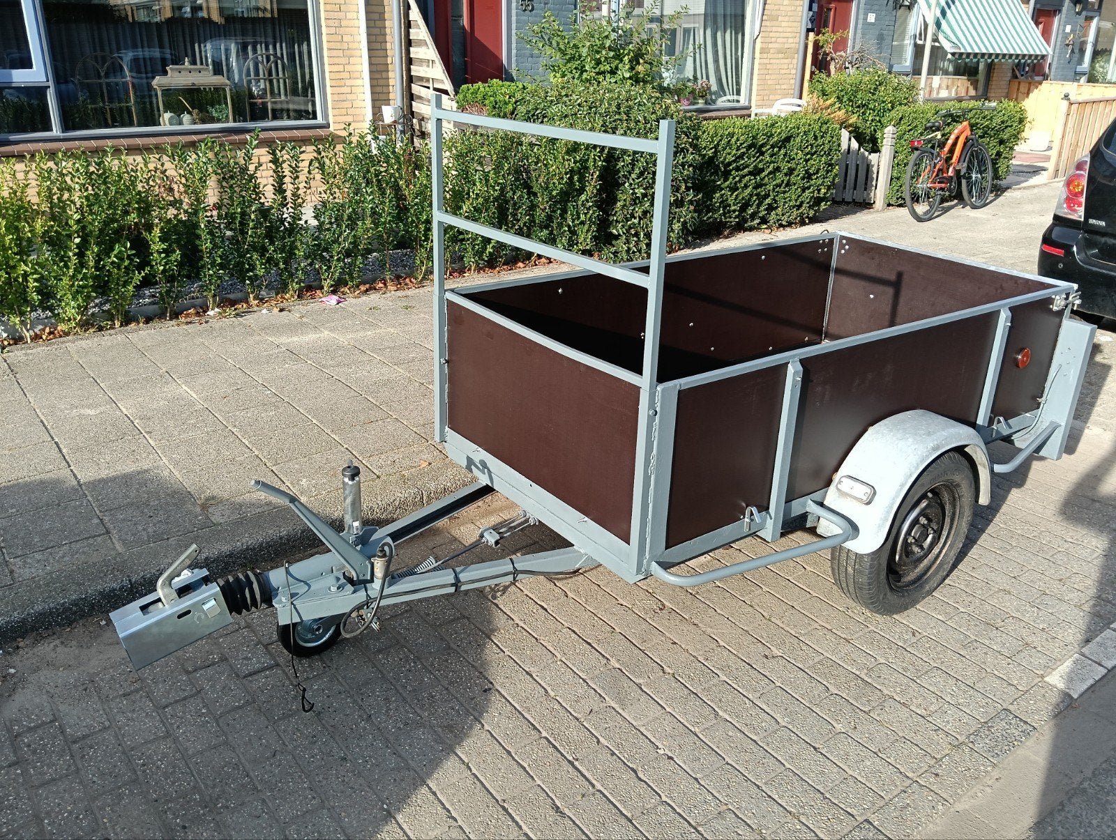 200x115 geremde aanhanger met disselkist - Nieuw opgebouwd, Ophalen, Nieuw