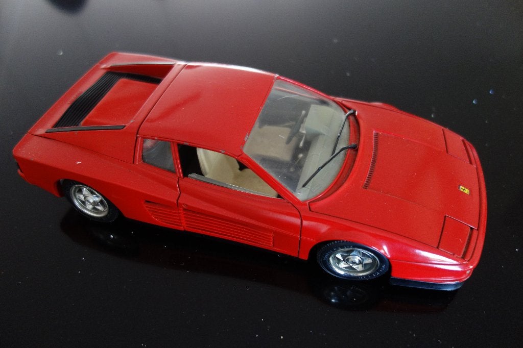 Modelauto Ferrari Testarossa 1:18, Hobby en Vrije tijd, Modelauto's | 1:18, Ophalen of Verzenden, Gebruikt, Auto, Bburago