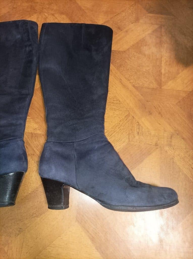 Audley suede leer laarzen maat 39 blauw, Kleding | Dames, Hoge laarzen, Audley, Blauw, Ophalen of Verzenden