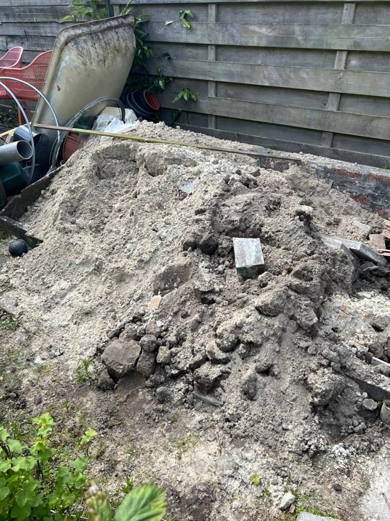 Gratis schoon zand/grond, Ophalen, Ophoogzand