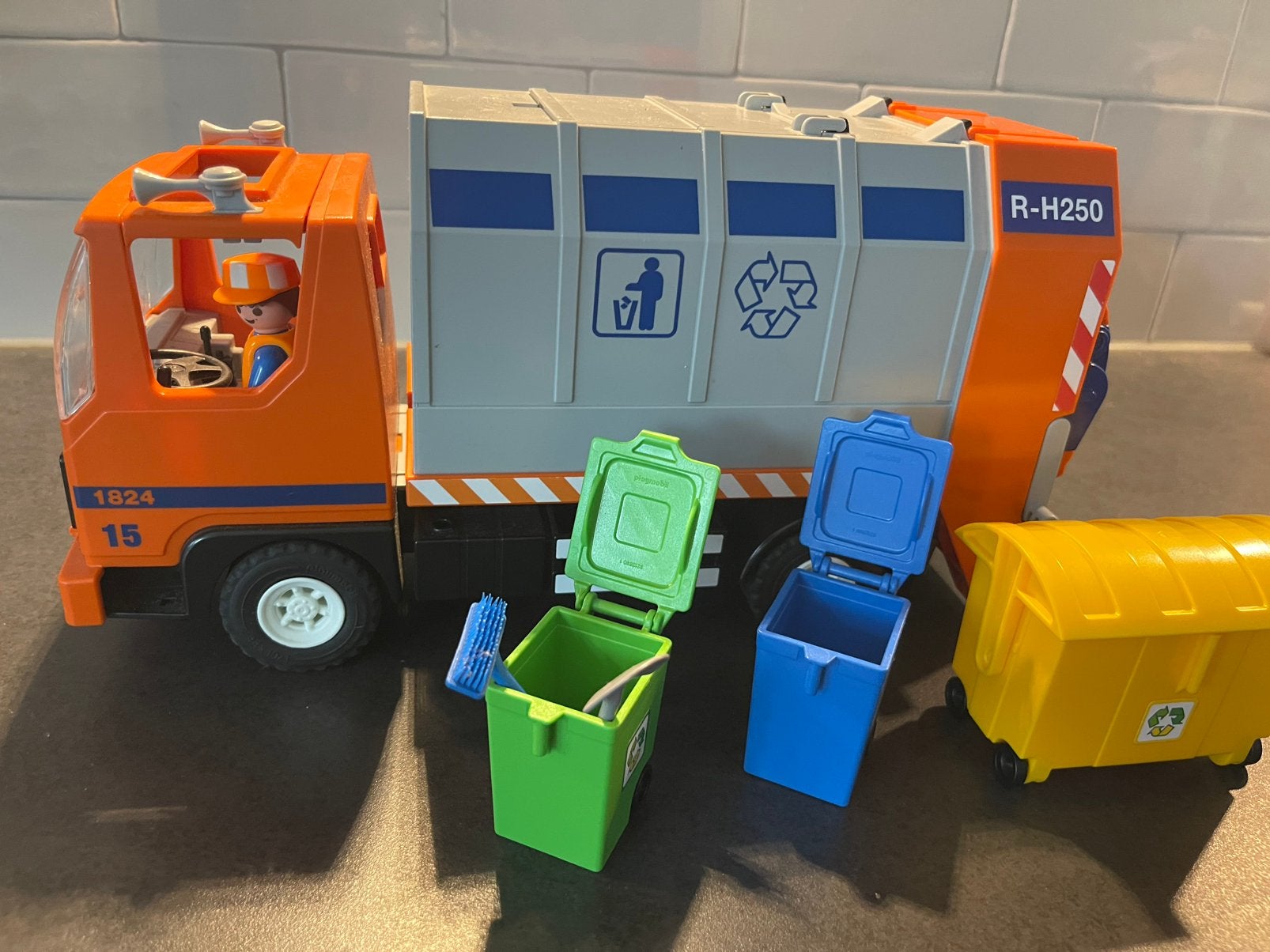 Vuilniswagen, Ophalen, Gebruikt