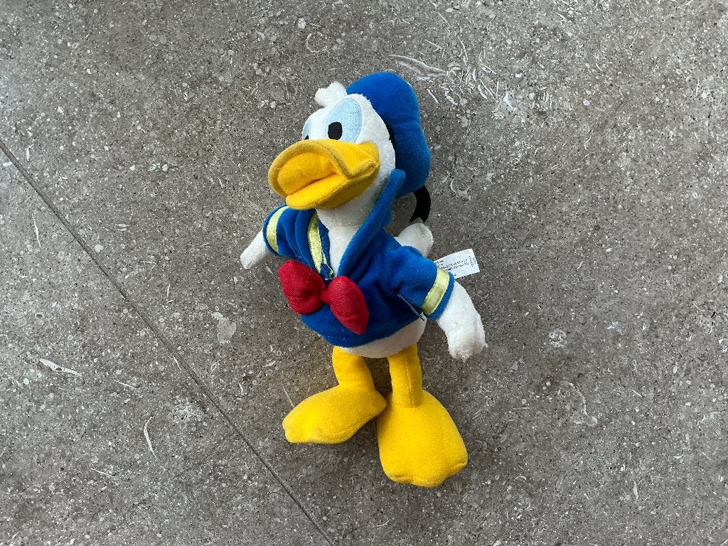 Disney Donald Duck Pluche Knuffel – 30 cm (KWF), Ophalen of Verzenden, Donald Duck, Gebruikt, Knuffel