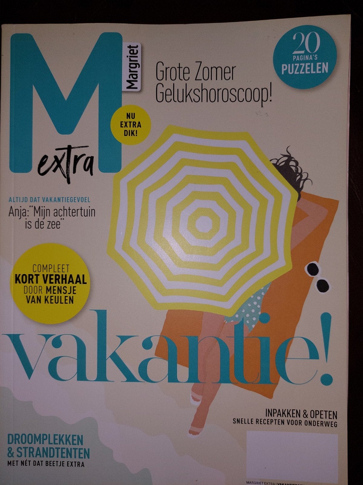 Margriet Extra Vakantie! - Grote Zomer Gelukshoroscoop, Verzenden, Zo goed als nieuw, Damesbladen