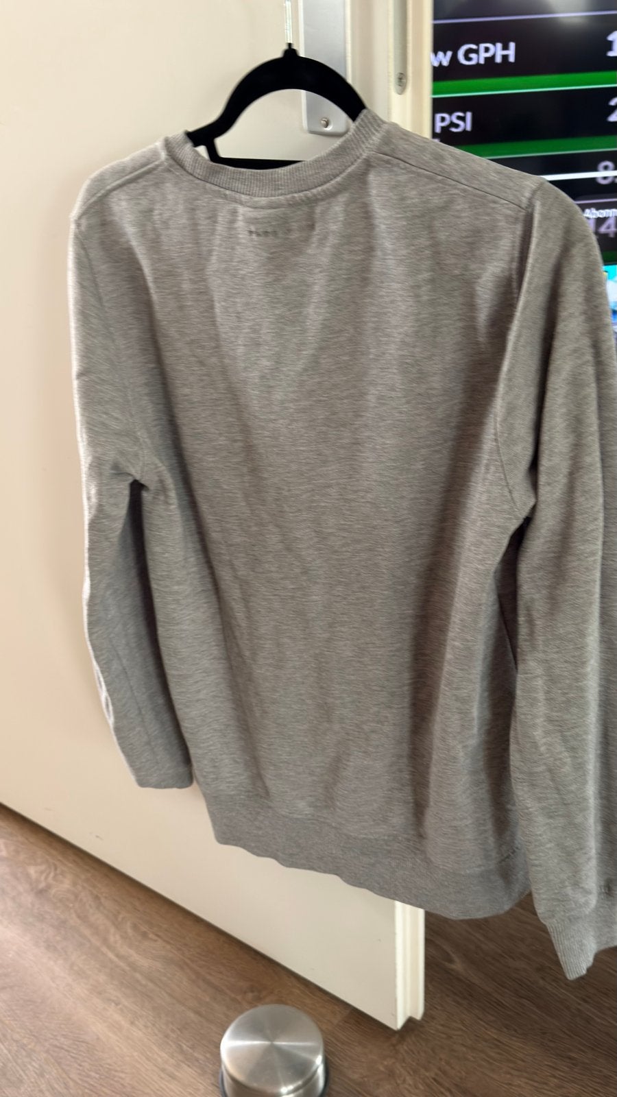 Purewhite sweater maat S, Ophalen, Zo goed als nieuw, Maat 46 (S) of kleiner, Grijs