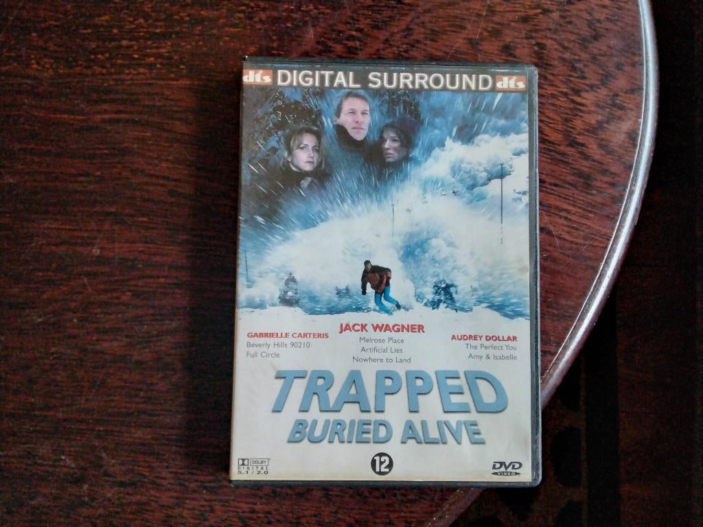 Trapped buried alive, origineel, Vanaf 12 jaar, Ophalen of Verzenden, Zo goed als nieuw, Actiethriller