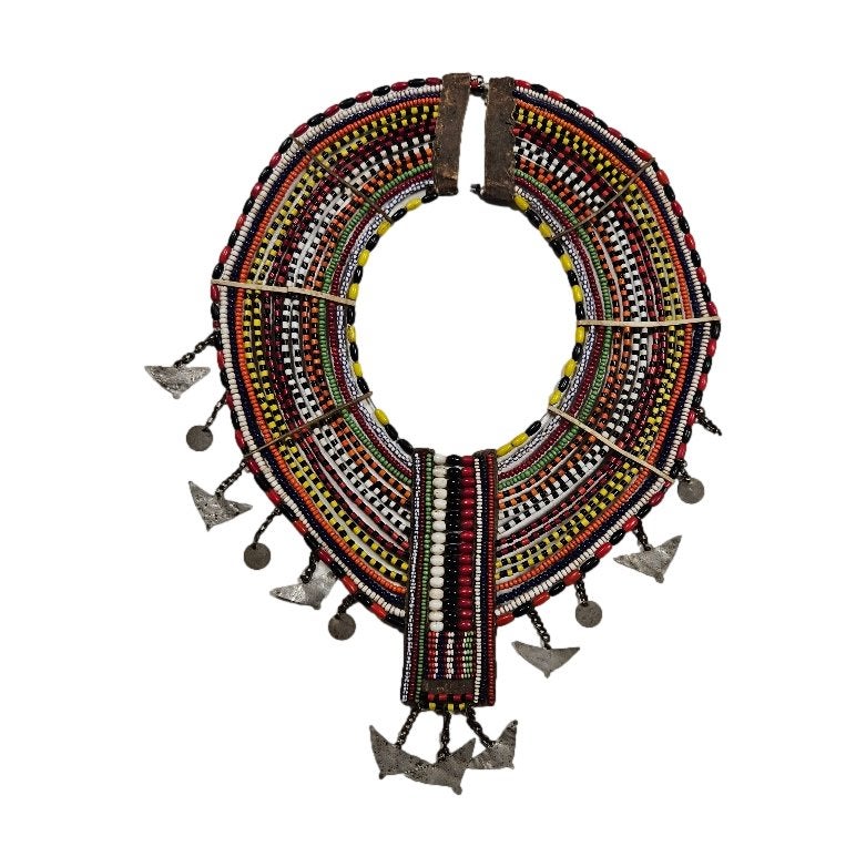 Origineel Halssieraad - Masai, Antiek en Kunst