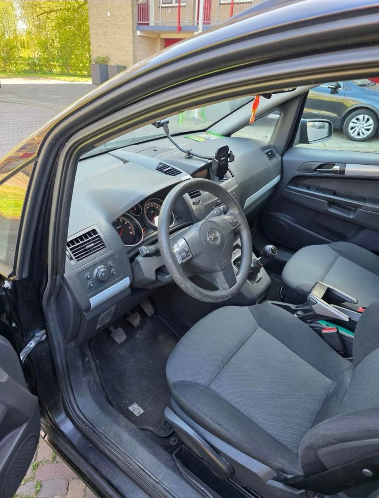 Opel Zafira 1.8 2007 Zwart, Auto's, Opel, Particulier, Zafira, Benzine, D, MPV, Handgeschakeld, Origineel Nederlands, Zwart, Voorwielaandrijving