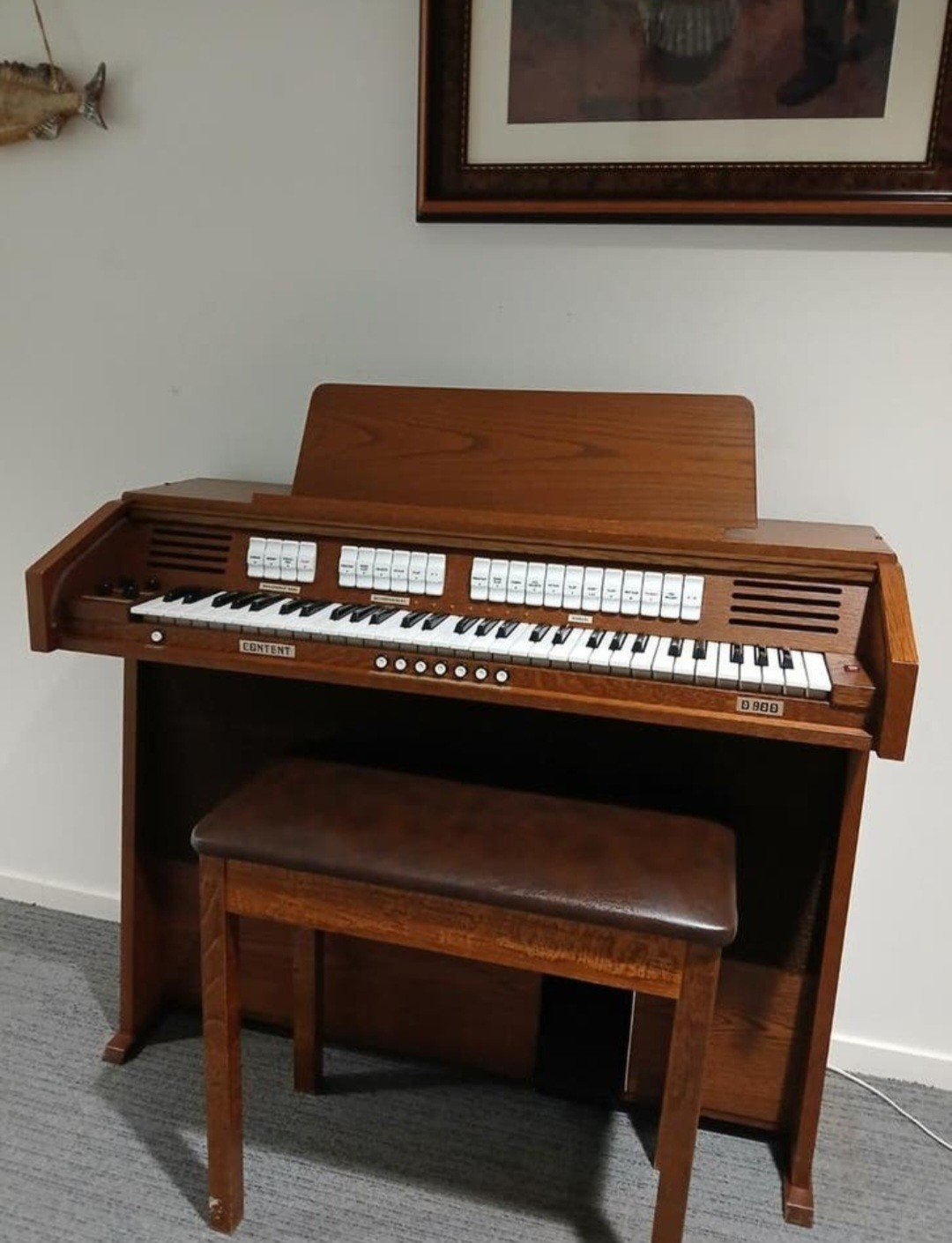 Content Orgel D900 met bankje - Compact en stijlvol, Ophalen of Verzenden