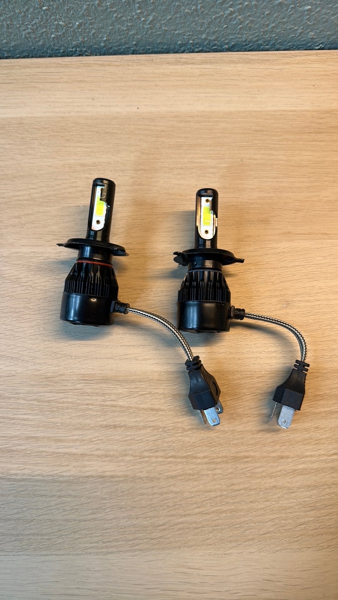 H4 Led Lamp Koplamp Auto, Ophalen of Verzenden, Gebruikt