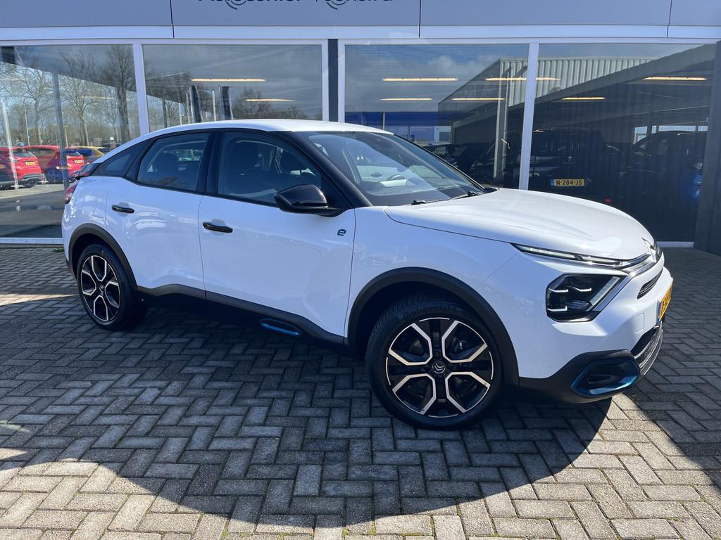Citroën Ë-C4 Feel 50 kWh 136pk/Camera/Carplay / Lmv / Crui, 136 pk, Gebruikt, Wit, 354 km