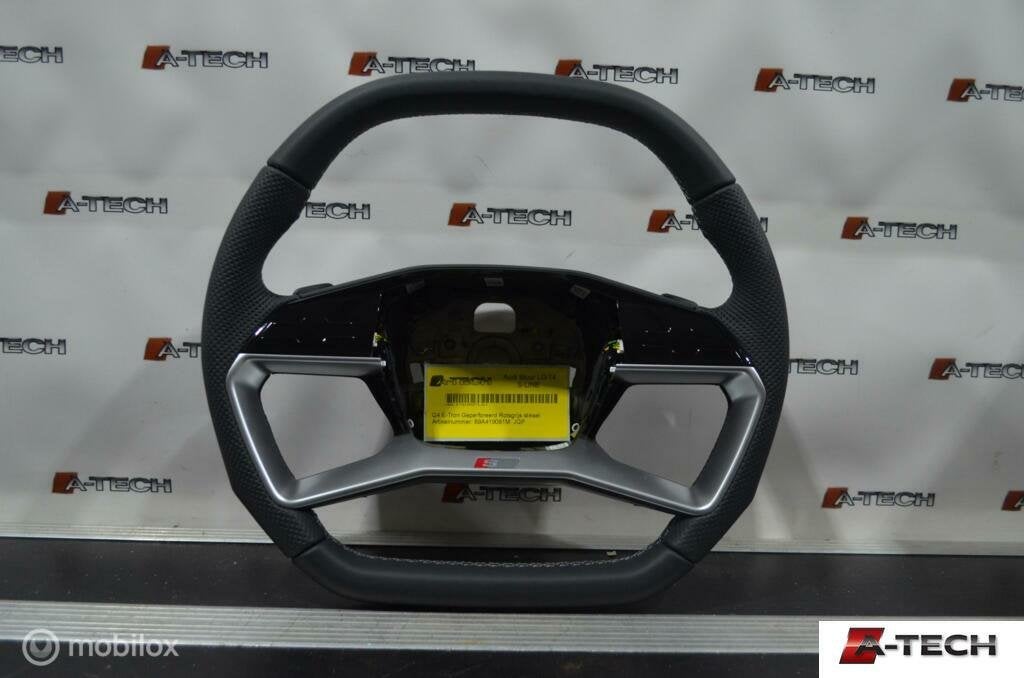 Stuur Audi Q4 geperforeerd leer  S-line 89A419091M JQP LO-14, Audi, Gebruikt, Audi, Ophalen of Verzenden