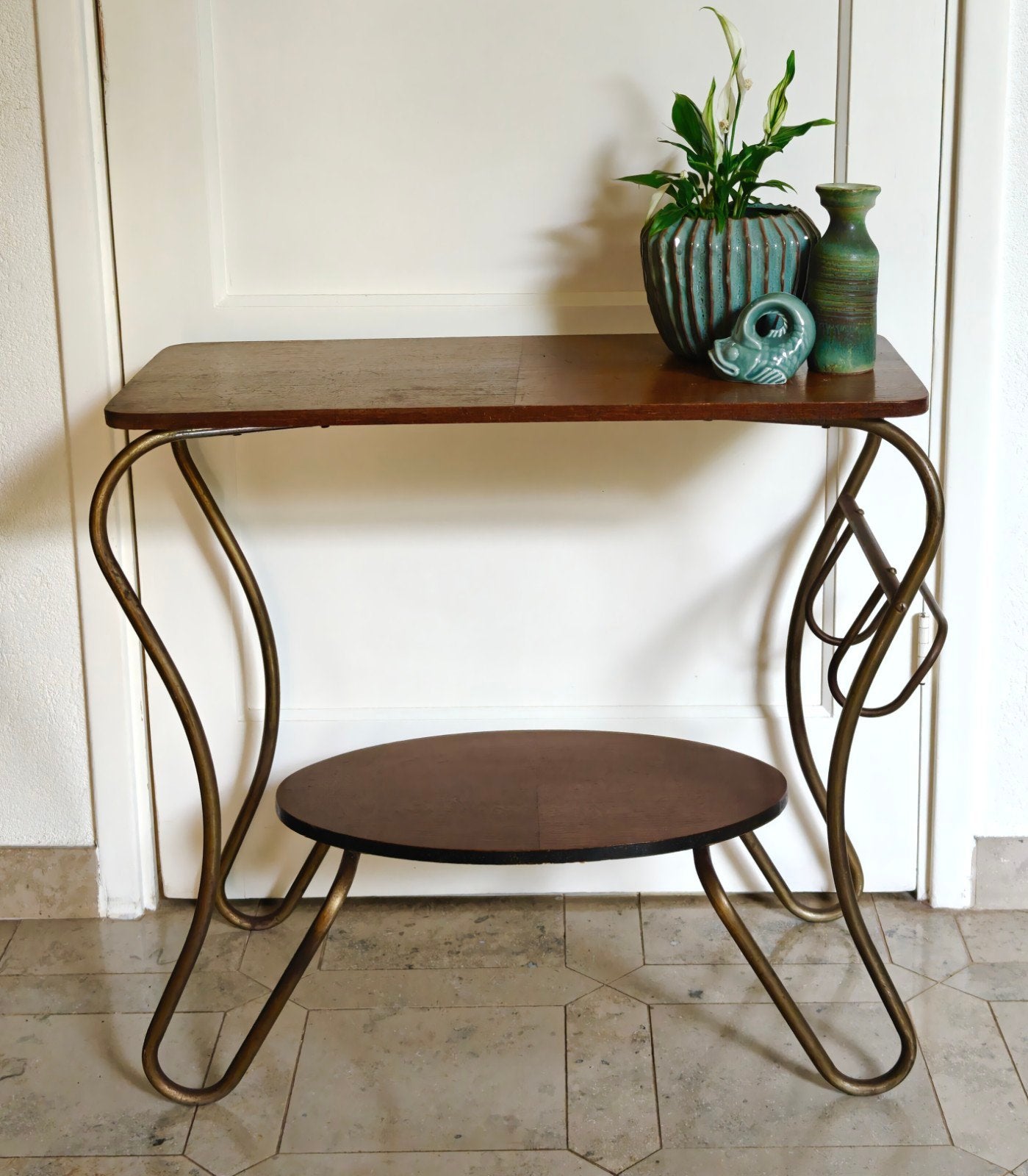Mid Century Modern. Side table, bijzettafel, plantentafel., Ophalen