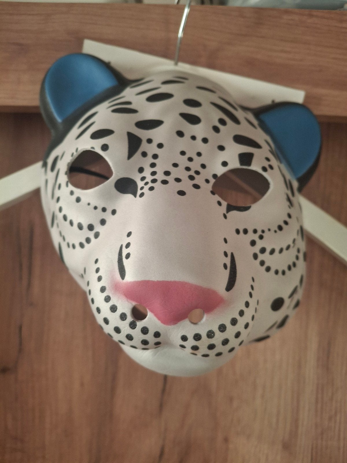 sneeuwlepard masker, Ophalen of Verzenden, Wanddecoratie