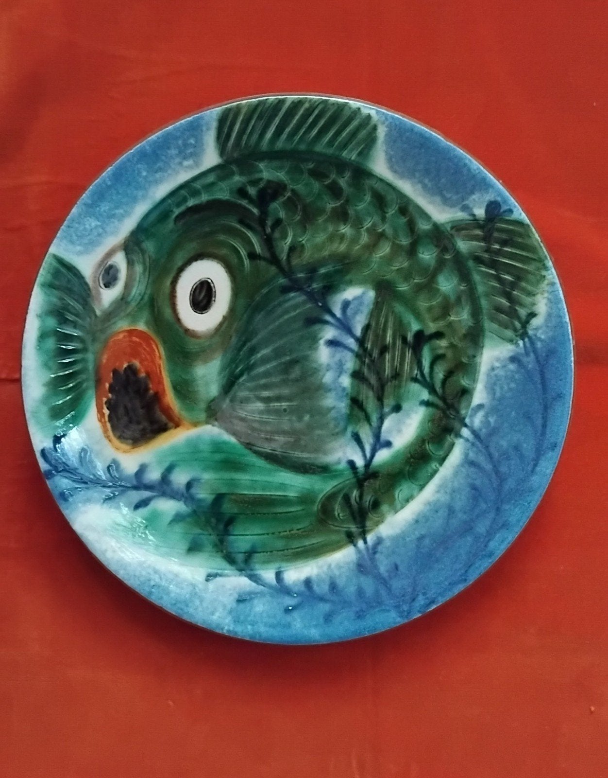 wandbord Puigdemont, diameter 32 cm., Ophalen of Verzenden