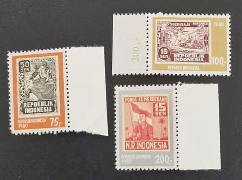 Indonesie 1980 - ZBL1014-1016 - Onafhankelijk 1945-1980, Ophalen of Verzenden, Postfris, Zuidoost-Azië