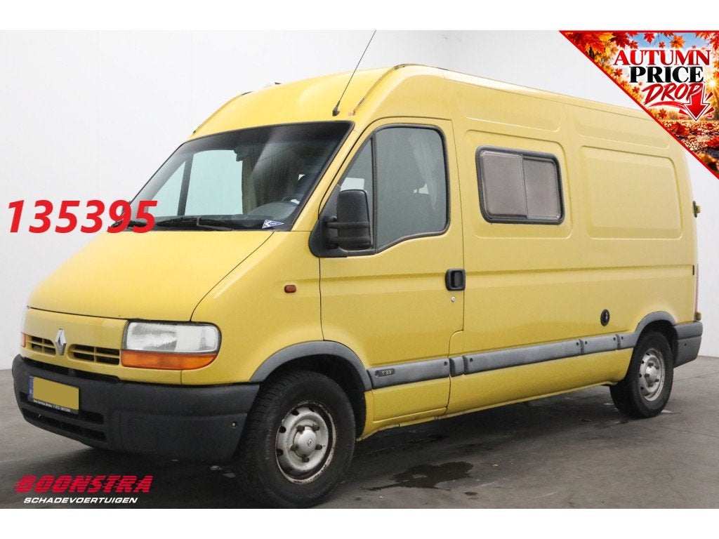 Renault Master 2.8 dTi Buscamper Luifel Solar AHK, Renault M, Overige merken, Buscamper of Camperbus, Dopplerlaan 4
9207HC  DRACHTEN, NL