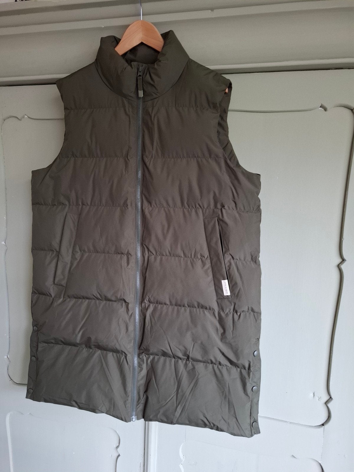 zusss bodywarmer  mouwloze jas xxl lang donkergroen, Maat 46/48 (XL) of groter, Ophalen of Verzenden, Zo goed als nieuw, Groen