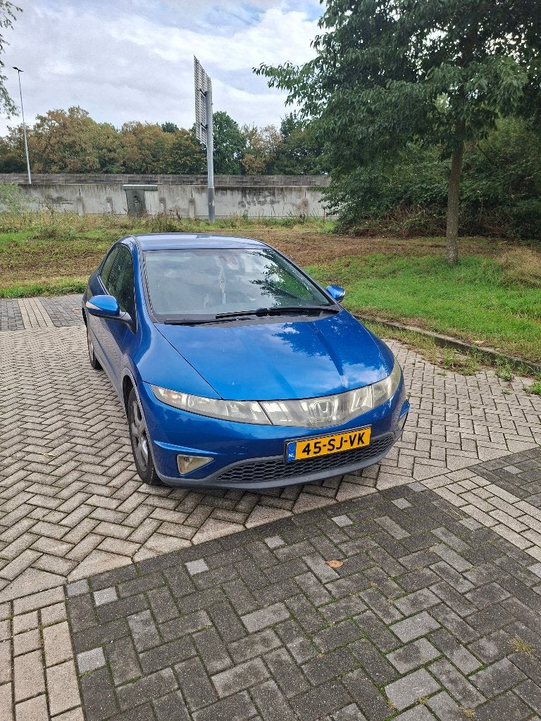 Honda Civic 1.4 I 5DR 2006 Blauw, Stof, Zwart, 4 cilinders, Blauw