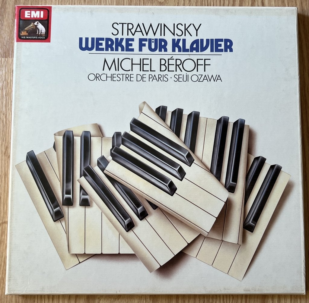 LP-box Strawinsky - Werke Für Klavier, Kamermuziek, Ophalen of Verzenden, Zo goed als nieuw, 12 inch