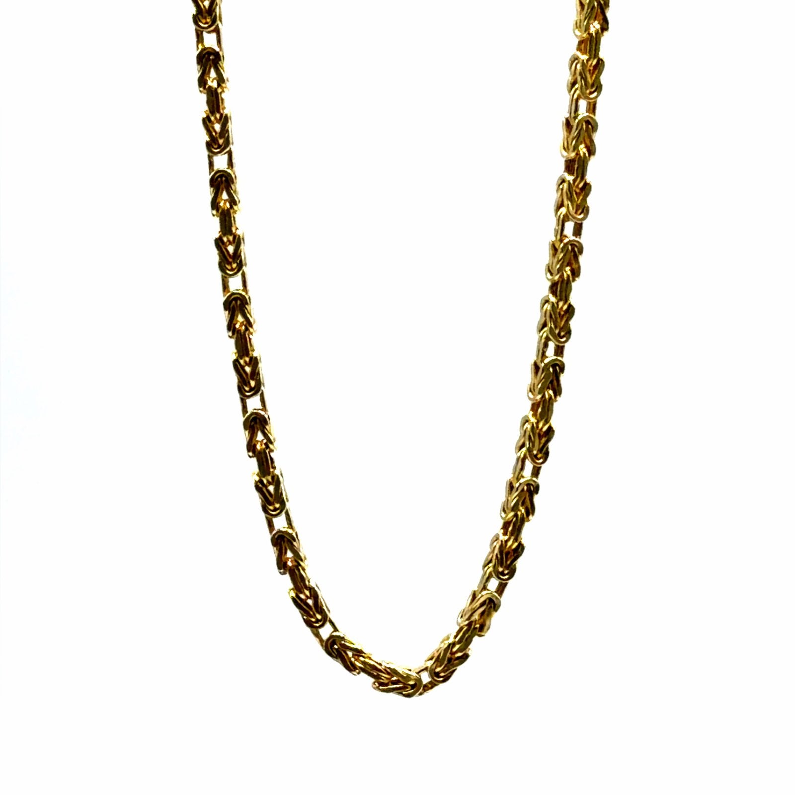 Gouden Koningsketting - Nieuw, Sieraden, Tassen en Uiterlijk, W, Nieuw, Ophalen of Verzenden, W