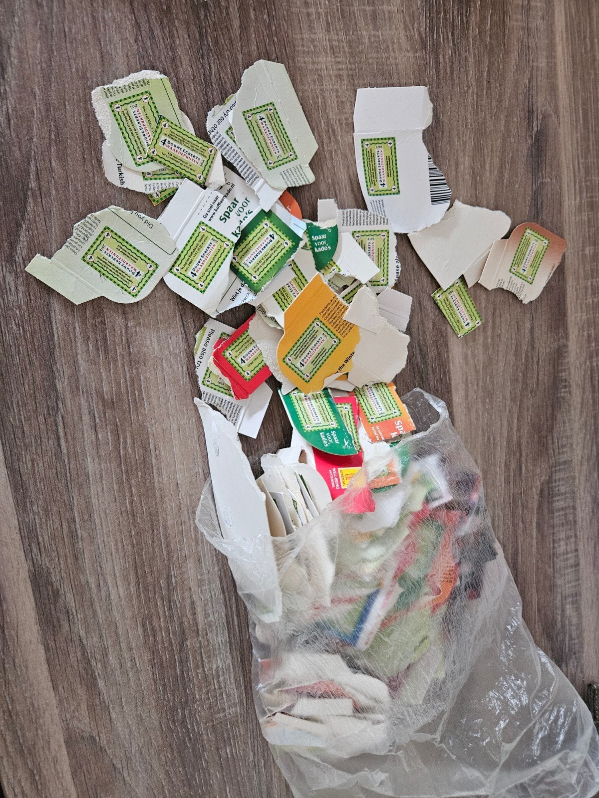 DE punten, Ophalen of Verzenden, Koffie of Thee, Zegels, Bonnen of Punten