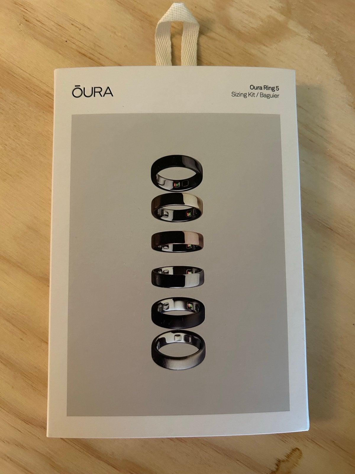 Oura ring size kit, Ophalen of Verzenden, Nieuw, Zwart, Android