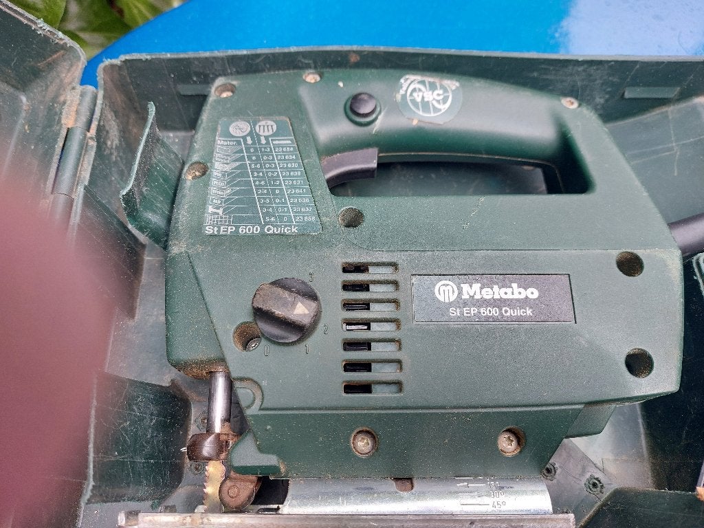 decoupeer zaag merk Metabo, Doe-het-zelf en Verbouw, Ophalen of Verzenden, Zo goed als nieuw, Overige typen, Overige merken