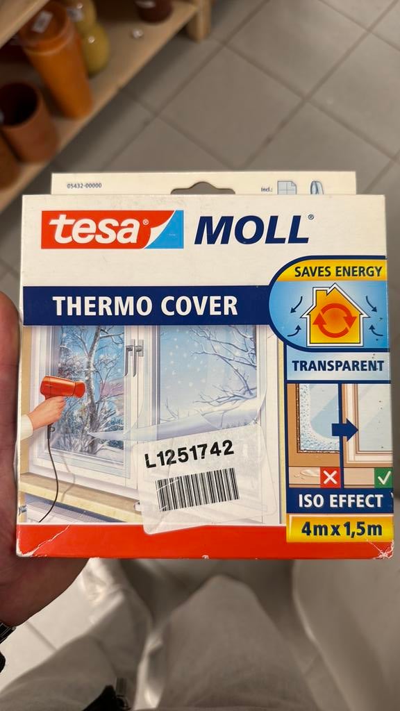 Nieuwe Tesa Thermo Cover 6m2, Ophalen of Verzenden, Zo goed als nieuw, Led-lamp